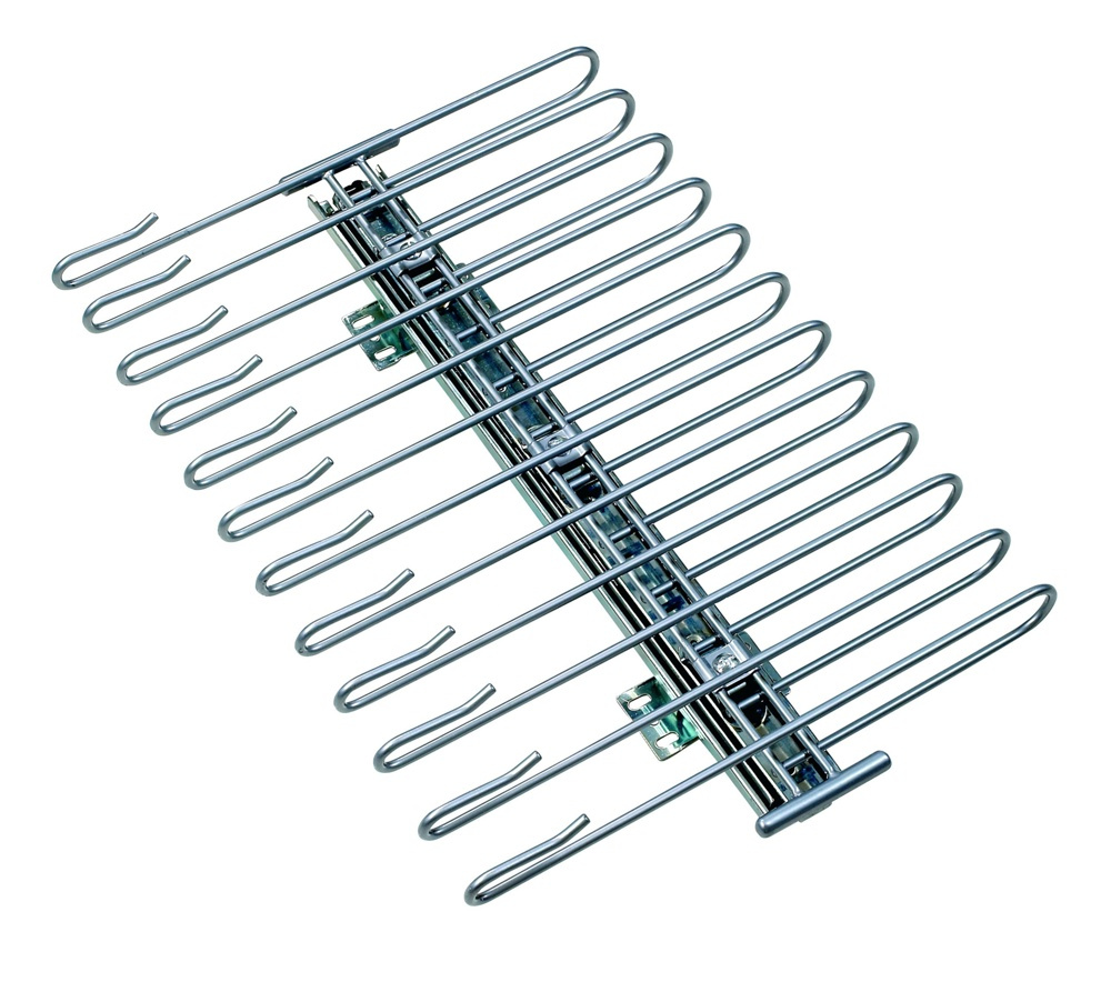 Pull Out Hanger for trousers, SCHRANKAUSZUG, Silver in the group Storage / Wardrobe storage / Hangers and hooks at SmartaSaker.se (43166)