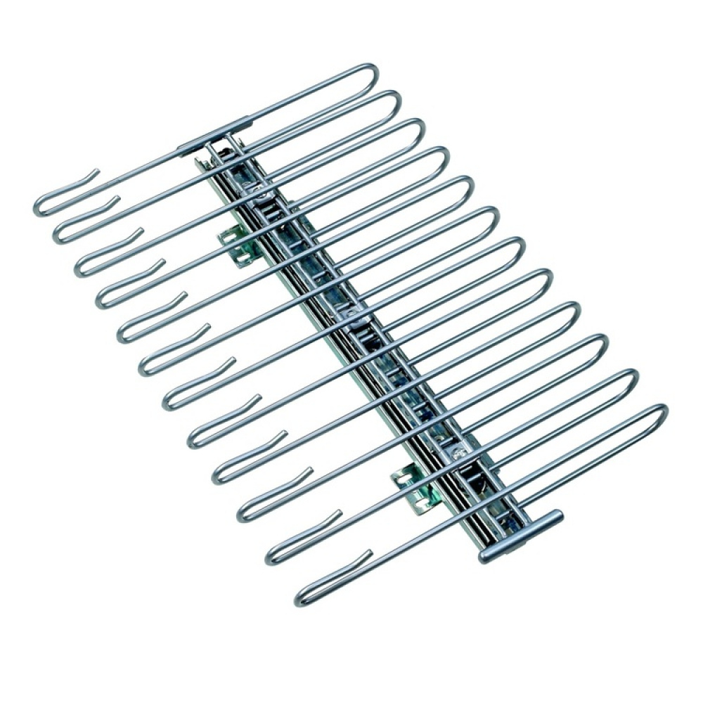 Pull Out Hanger for trousers, SCHRANKAUSZUG, Silver in the group Storage / Wardrobe storage / Hangers and hooks at SmartaSaker.se (43166)