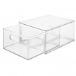 Storage Drawer with divider, THE HOME EDIT ALL PURPOSE DRAWER, 27,3 x 35,6 x H 17 cm, Transparent Storage Drawer with divider, THE HOME EDIT ALL PURPOSE DRAWER, 27,3 x 35,6 x H 17 cm, Transparent