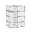 Drawer with divider, THE HOME EDIT FRIDGE DRAWER, 17x 31,4 x H 12 cm, Transparent