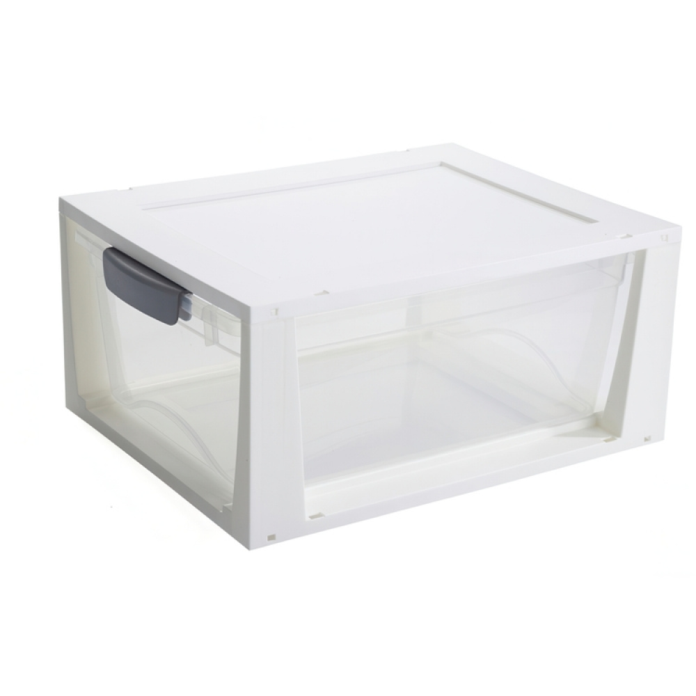Storage box, Stackable, OMEGA LARGE DRAWER UNIT, 37,5 x 29,5 x H17,5 cm in the group Storage / Storage boxes at SmartaSaker.se (43170)