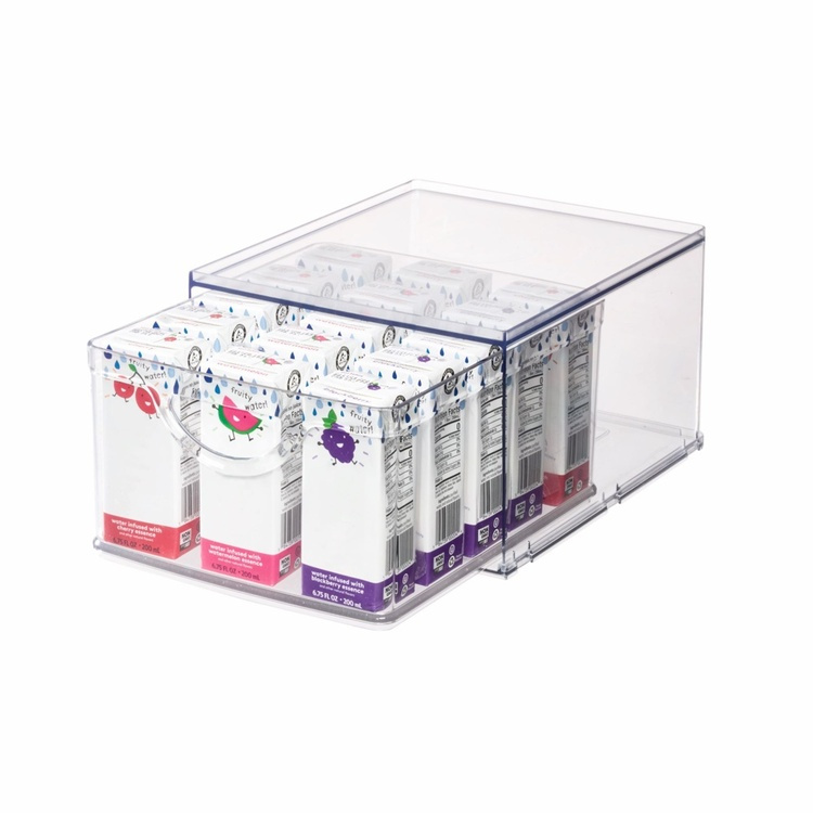 Drawer, RPET CABINET BIN DRAWER, 26,5 x 22,4 x H 14,6 cm, Transparent in the group Storage / Kitchen storage / Kitchen cabinet organizers at SmartaSaker.se (43172)