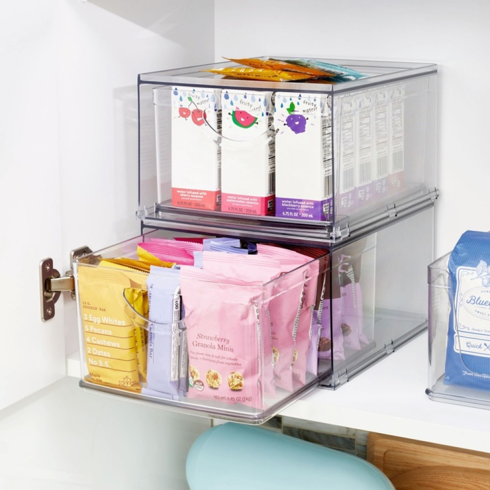 Drawer, RPET CABINET BIN DRAWER, 26,5 x 22,4 x H 14,6 cm, Transparent in the group Storage / Kitchen storage / Kitchen cabinet organizers at SmartaSaker.se (43172)