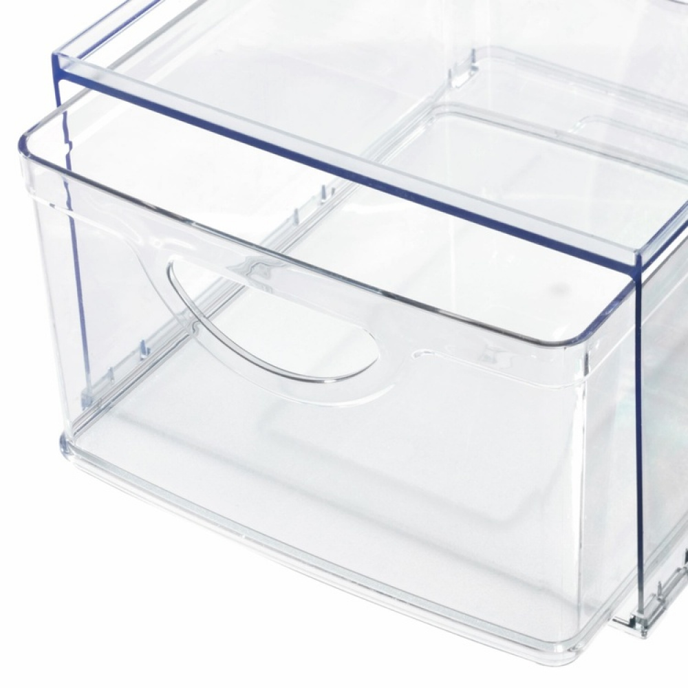 Drawer, RPET CABINET BIN DRAWER, 26,5 x 22,4 x H 14,6 cm, Transparent in the group Storage / Kitchen storage / Kitchen cabinet organizers at SmartaSaker.se (43172)