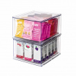 Drawer, RPET CABINET BIN DRAWER, 26,5 x 22,4 x H 14,6 cm, Transparent Drawer, RPET CABINET BIN DRAWER, 26,5 x 22,4 x H 14,6 cm, Transparent