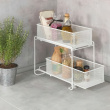 Pull-out storage baskets for cabinet, GIOMA, 35 x 19 x H 34 cm