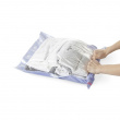 Vacuum bags, Set of 2, MANUAL ROLL-UP, Medium, 65 x 45 cm, Clear / Blue Vacuum bags, Set of 2, MANUAL ROLL-UP, Medium, 65 x 45 cm, Clear / Blue