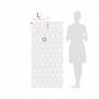 Vacuum bag with hanger, ESPACE LONG, 70 x 145 cm, Transparent Vacuum bag with hanger, ESPACE LONG, 70 x 145 cm, Transparent