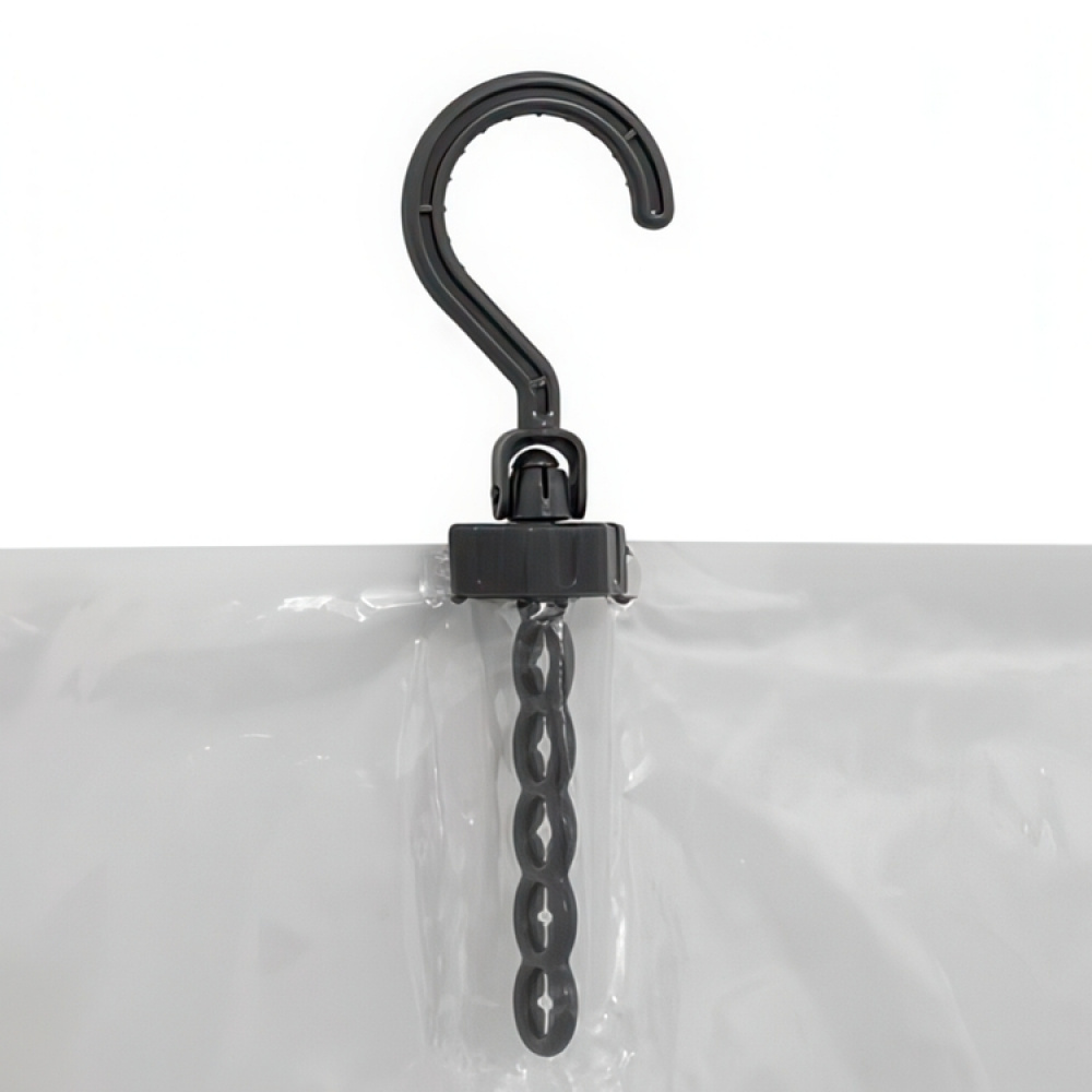Vacuum bag with hanger, SAC COMPRESSEUR, 69 x H 138 cm, Clear in the group Storage / Wardrobe storage / Vacuum storage / Hanging vacuum bags at SmartaSaker.se (43192)
