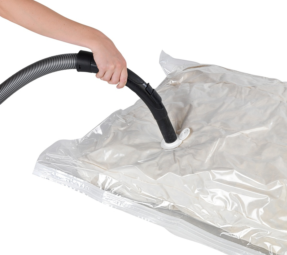 Vacuum bag Flat, XL SEASONAL BAGS BAG, 135 x 90 cm, Clear in the group Storage / Wardrobe storage / Vacuum storage / Compact vacuum bags at SmartaSaker.se (43196)