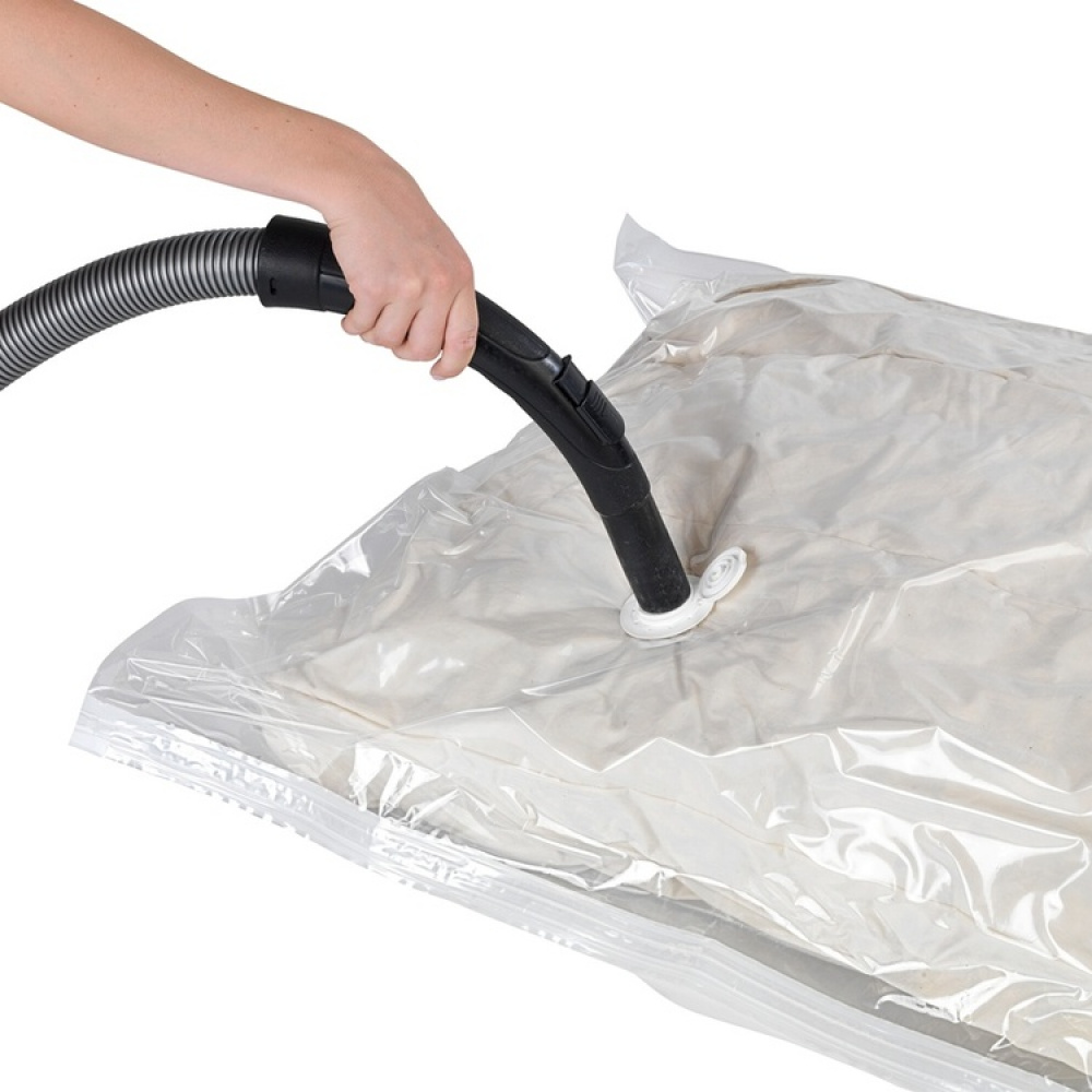 Vacuum bag Flat, XL SEASONAL BAGS BAG, 135 x 90 cm, Clear in the group Storage / Wardrobe storage / Vacuum storage / Compact vacuum bags at SmartaSaker.se (43196)