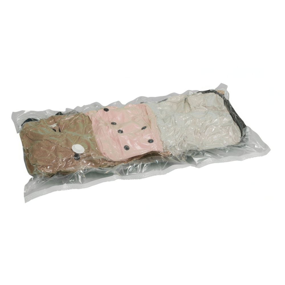 Vacuum bag Flat, XL SEASONAL BAGS BAG, 135 x 90 cm, Clear in the group Storage / Wardrobe storage / Vacuum storage / Compact vacuum bags at SmartaSaker.se (43196)