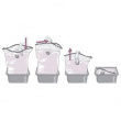 Vacuum bag, DOMO CUBE, 70 x 44 x H 105 cm, Clear / Grey Vacuum bag, DOMO CUBE, 70 x 44 x H 105 cm, Clear / Grey