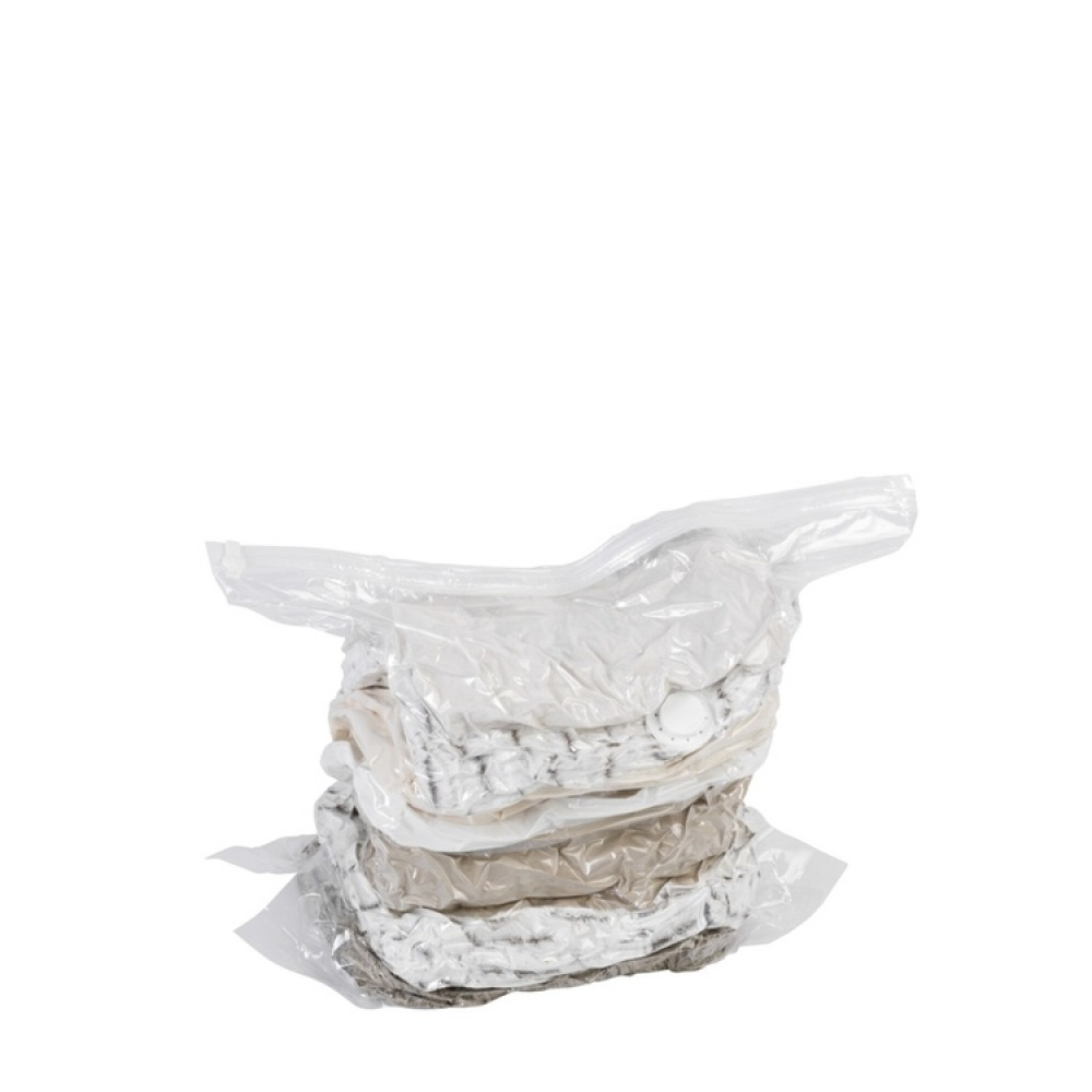 Vacuum bag, CUBE LARGE, 70 x 35 x H 100 cm, Clear in the group Storage / Wardrobe storage / Vacuum storage / Manual vacuum bags at SmartaSaker.se (43198)