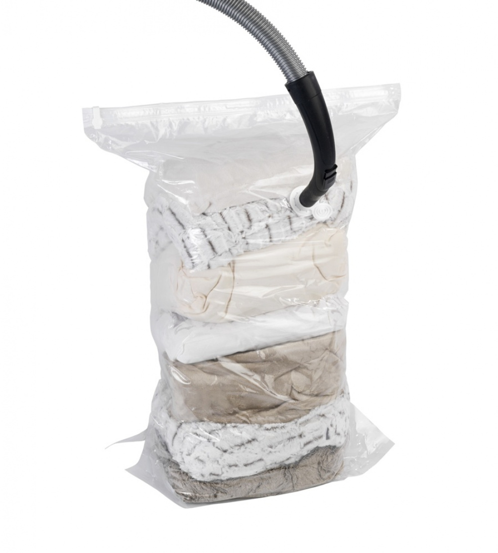 Vacuum bag, CUBE LARGE, 70 x 35 x H 100 cm, Clear in the group Storage / Wardrobe storage / Vacuum storage / Manual vacuum bags at SmartaSaker.se (43198)