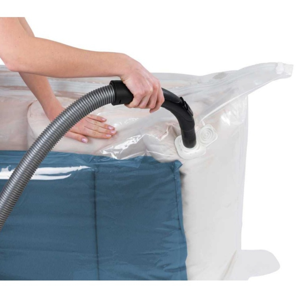 Vacuum bag, XXL JUMBO CUBE, 180 x 50 x H 90 cm, Clear in the group Storage / Wardrobe storage / Vacuum storage / Manual vacuum bags at SmartaSaker.se (43199)