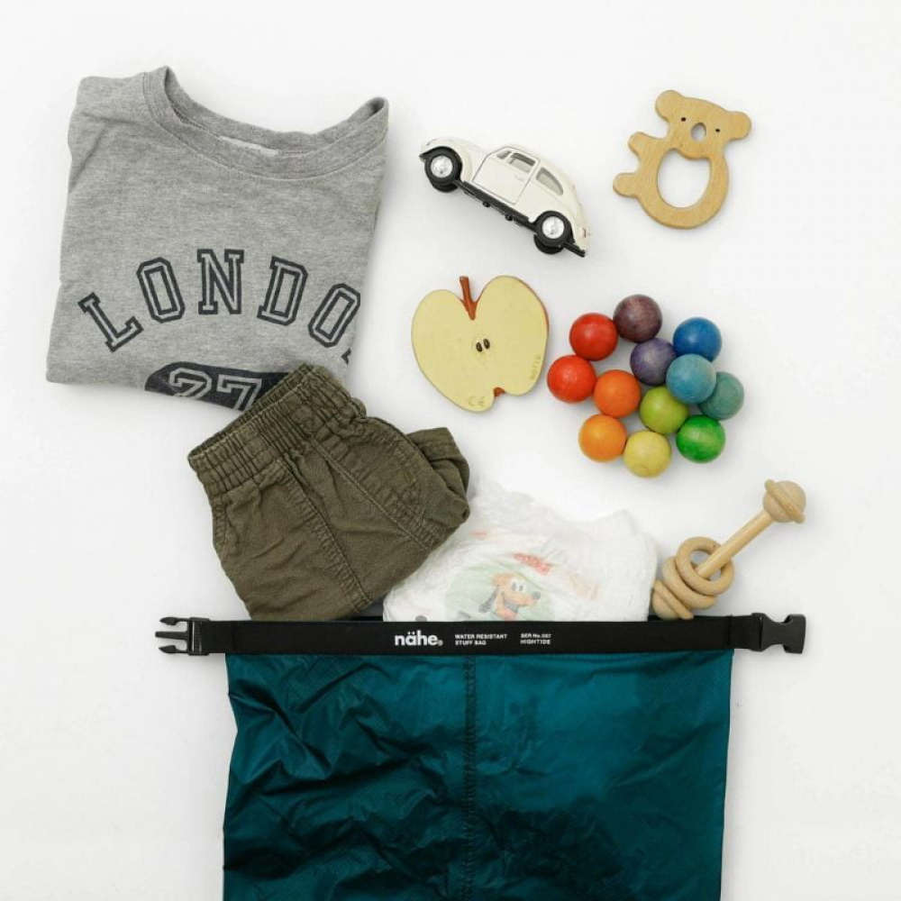 Vattentålig Påse, 12 Liter NÃ„HE DRY STUFF BAG LARGE, 32 x H 47 cm, Blå in the group Storage / Travel storage / Packing cubes at SmartaSaker.se (43204)