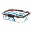 Waterproof lunch box, 2000ml, BRILLIANCE LARGE, 28 x 19 x H 7 cm, Sistema, Clear / Black Waterproof lunch box, 2000ml, BRILLIANCE LARGE, 28 x 19 x H 7 cm, Sistema, Clear / Black