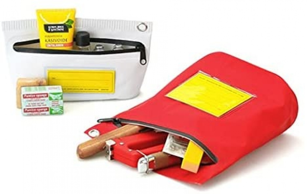 Waterproof case, HIGHTIDE TARP POUCH LARGE, 23 x H 24 cm, Red in the group Storage / Travel storage at SmartaSaker.se (43211)