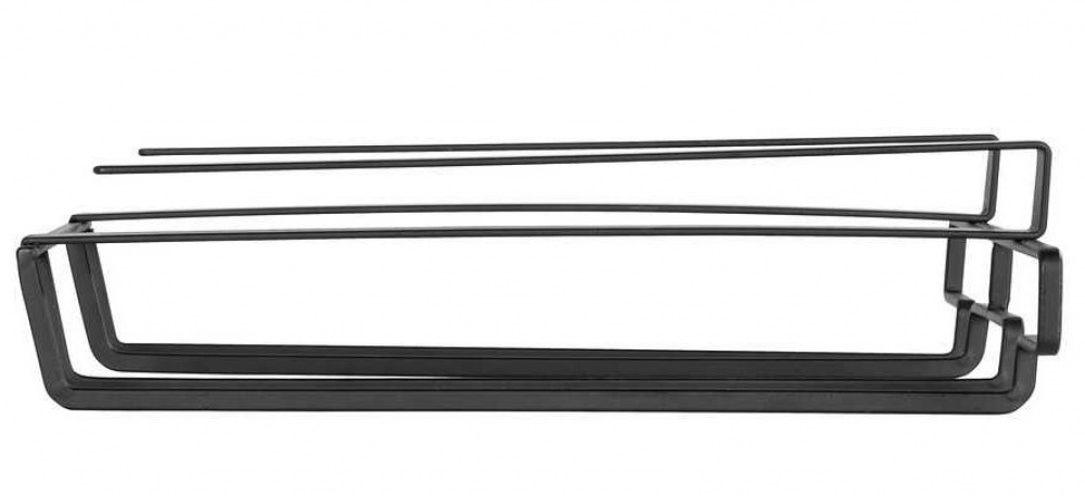 Under Cupboard Rack, DOUBLE WINE GLASS HANGER, Black in the group Storage / Kitchen storage / Kitchen cabinet organizers / Under sink storage at SmartaSaker.se (43220)