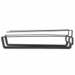 Under Cupboard Rack, DOUBLE WINE GLASS HANGER, Black Under Cupboard Rack, DOUBLE WINE GLASS HANGER, Black