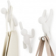 Wall Mounted Hooks, Decorative, Set of 3, UMBRA BUDDY HOOKS, White Wall Mounted Hooks, Decorative, Set of 3, UMBRA BUDDY HOOKS, White