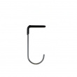 Bag Holder for Tables, MAWA TISCHEN TASCHENHALTER, 6 x H 13 cm Silver / Black Bag Holder for Tables, MAWA TISCHEN TASCHENHALTER, 6 x H 13 cm Silver / Black