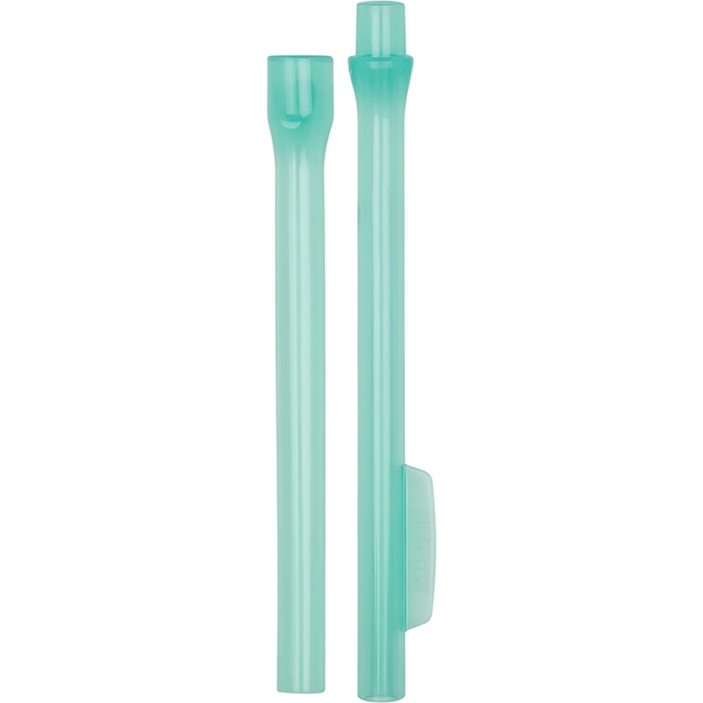 Drinking Straws, Reusable, SISTEMA HYDRATE, 6 straws, Turquoise in the group Storage / Kitchen storage at SmartaSaker.se (43250)