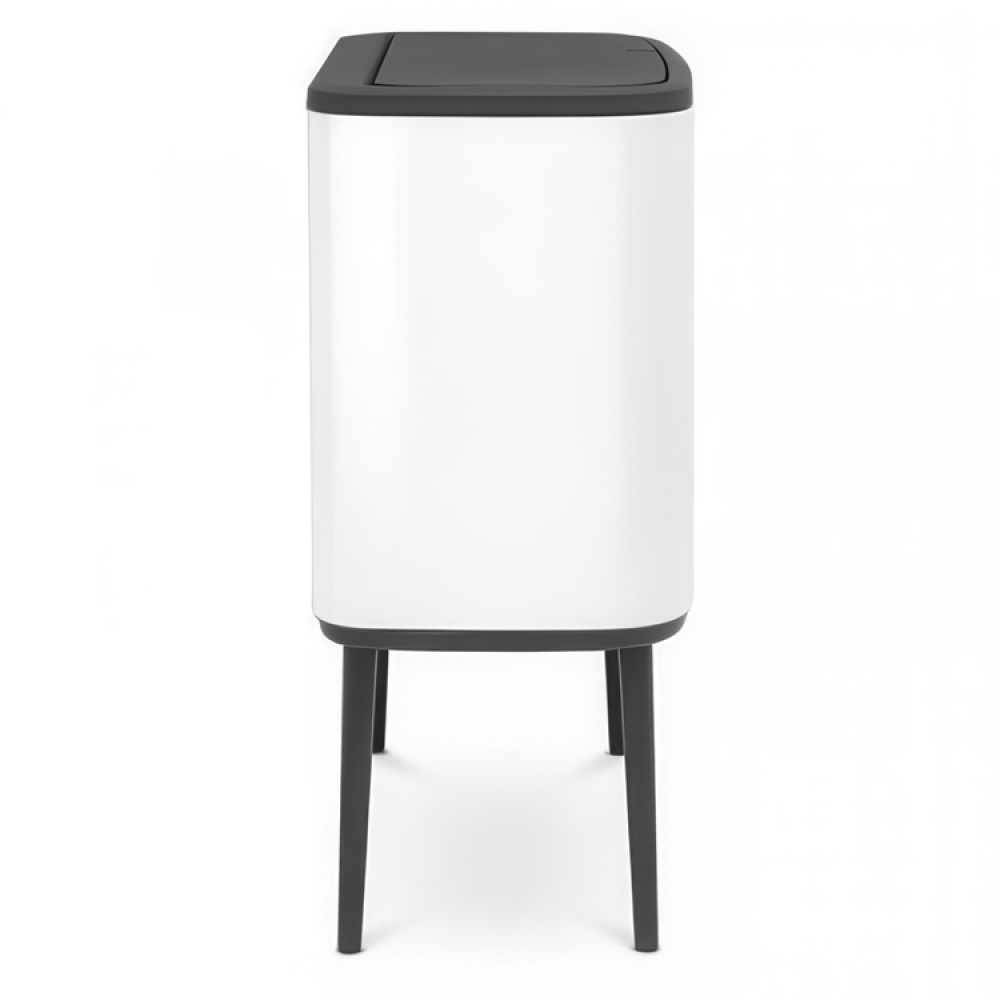 Recycling station on legs, 2 inserts, BRABANTIA BO TOUCH 23 + 11 L in the group Storage / Cleaning and waste sorting / Waste sorting at SmartaSaker.se (43253)