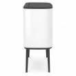 Recycling station on legs, 2 inserts, BRABANTIA BO TOUCH 23 + 11 L