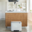 Recycling station with 3 compartments, Brabantia