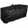 Cushion storage bag, Large, 180 × 65 × H 65 cm, Black