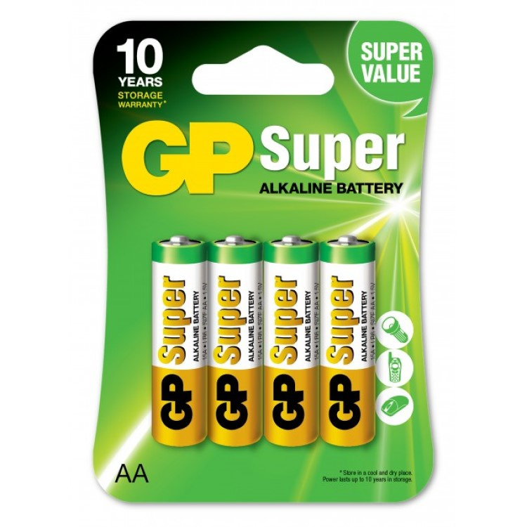 AA Battery, 4-pack in the group / Batteries at SmartaSaker.se (lima-487875)